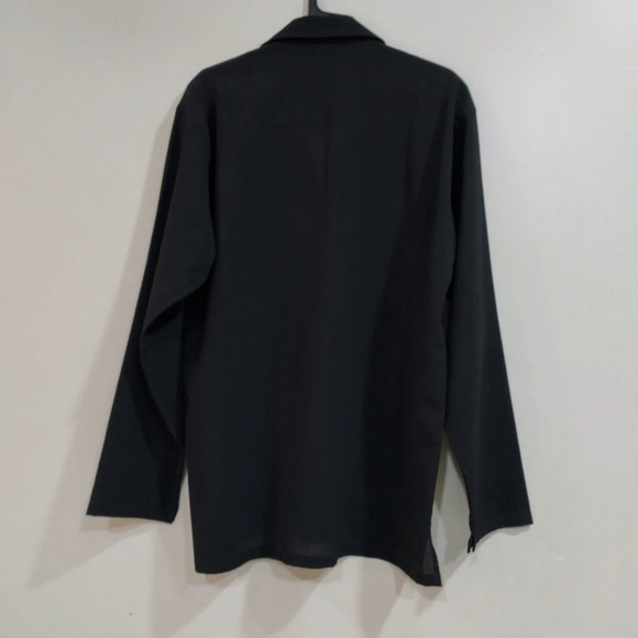 🔵Black Kurta For Men - Picture 3 of 11